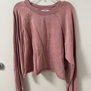 Pink Long Sleeve Women's Top